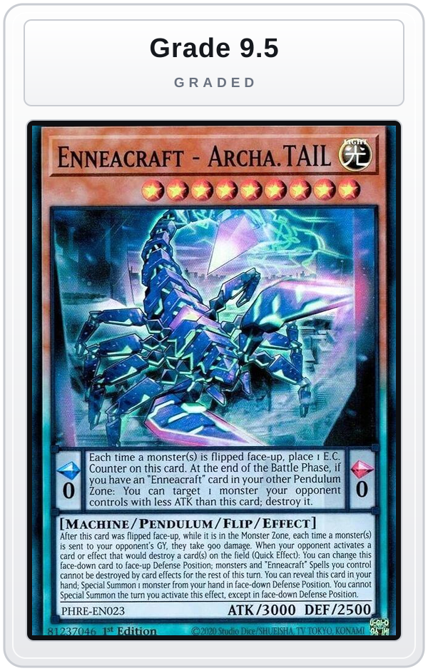 Graded - Enneacraft - Archa.TAIL — Grade 9.5 graded overlay
