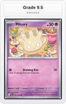 Graded - Milcery — Grade 9.5 graded overlay
