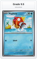 Graded - Magikarp — Grade 9.5 graded overlay