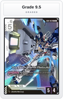 Graded - Gundam Aerial Rebuild — Grade 9.5 graded overlay