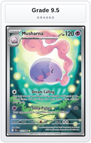 Graded - Musharna - 117/086 — Grade 9.5 graded overlay
