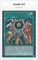 Graded - Sangen Summoning — Grade 9.5 graded overlay