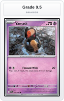 Graded - Yamask — Grade 9.5 graded overlay