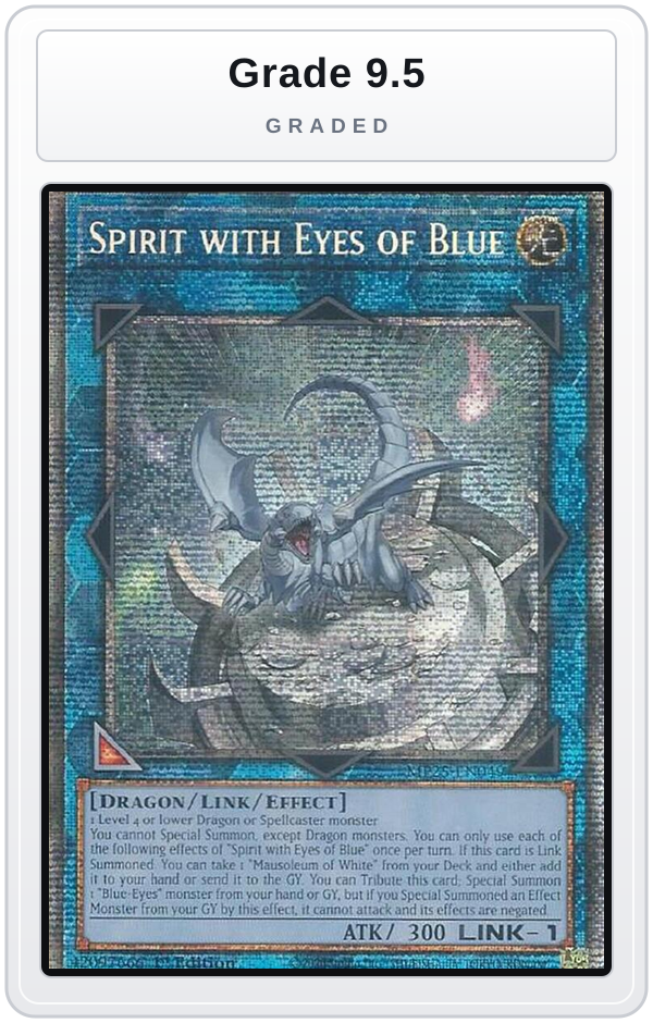 Graded - Spirit with Eyes of Blue — Grade 9.5 graded overlay