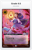 Graded - Belle - Accomplished Mystic (Enchanted) — Grade 9.5 graded overlay