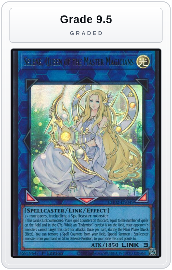 Graded - Selene, Queen of the Master Magicians — Grade 9.5 graded overlay