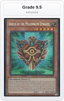 Graded - Shield of the Millennium Dynasty — Grade 9.5 graded overlay
