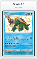 Graded - Drednaw — Grade 9.5 graded overlay