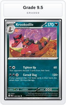 Graded - Krookodile — Grade 9.5 graded overlay