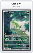 Graded - Virizion - 095/086 — Grade 9.5 graded overlay