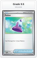 Graded - Potion — Grade 9.5 graded overlay