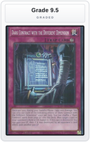 Graded - Dark Contract with the Different Dimension — Grade 9.5 graded overlay