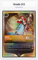 Graded - Ariel - Curious Traveler — Grade 9.5 graded overlay