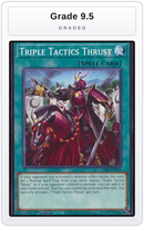 Graded - Triple Tactics Thrust — Grade 9.5 graded overlay