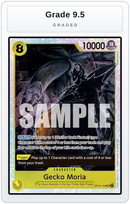 Graded - Gecko Moria - OP14-104 — Grade 9.5 graded overlay