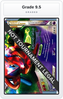 Graded - Rayquaza & Deoxys Legend (90) - 2011 (David Cohen) — Grade 9.5 graded overlay