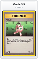 Graded - Recycle — Grade 9.5 graded overlay