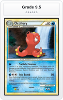 Graded - Octillery — Grade 9.5 graded overlay