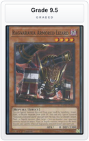 Graded - Ragnaraika Armored Lizard — Grade 9.5 graded overlay