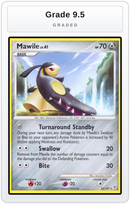 Graded - Mawile — Grade 9.5 graded overlay