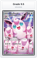 Graded - Wigglytuff - 105/094 — Grade 9.5 graded overlay