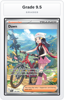 Graded - Dawn - 129/094 — Grade 9.5 graded overlay
