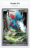 Graded - Druddigon - 151/086 — Grade 9.5 graded overlay