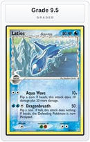 Graded - Latios - 22/110 (Holo) — Grade 9.5 graded overlay