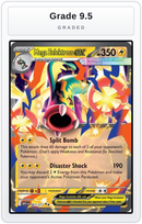Graded - Mega Eelektross ex - 061/217 — Grade 9.5 graded overlay