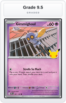 Graded - Gimmighoul — Grade 9.5 graded overlay