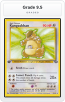 Graded - Kangaskhan (21) — Grade 9.5 graded overlay