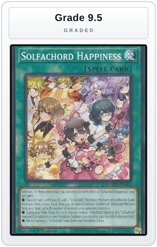 Graded - Solfachord Happiness — Grade 9.5 graded overlay