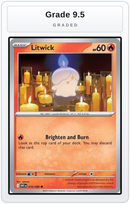 Graded - Litwick — Grade 9.5 graded overlay
