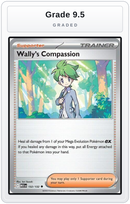 Graded - Wally's Compassion - 132/132 — Grade 9.5 graded overlay