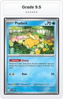 Graded - Psyduck - 007 — Grade 9.5 graded overlay