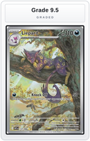 Graded - Liepard - 137/086 — Grade 9.5 graded overlay
