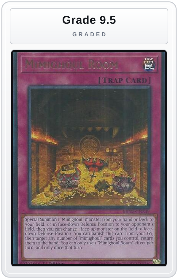 Graded - Mimighoul Room — Grade 9.5 graded overlay