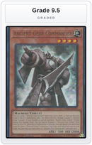 Graded - Ancient Gear Commander — Grade 9.5 graded overlay