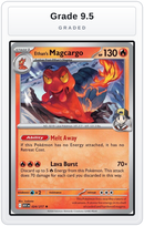 Graded - Ethan's Magcargo - 024/217 — Grade 9.5 graded overlay