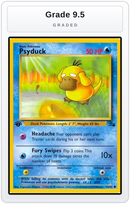 Graded - Psyduck — Grade 9.5 graded overlay