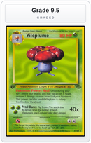 Graded - Vileplume (31) — Grade 9.5 graded overlay
