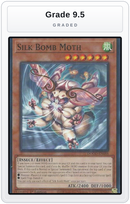 Graded - Silk Bomb Moth — Grade 9.5 graded overlay