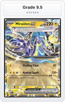 Graded - Miraidon ex — Grade 9.5 graded overlay
