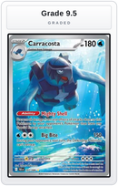 Graded - Carracosta - 107/086 — Grade 9.5 graded overlay