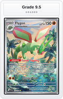 Graded - Flygon - 101/094 — Grade 9.5 graded overlay