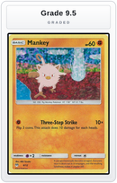 Graded - Mankey - 8/12 — Grade 9.5 graded overlay