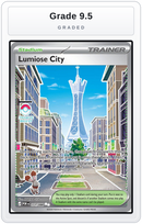 Graded - Lumiose City - 111/088 — Grade 9.5 graded overlay