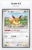 Graded - Eevee - 565/742 — Grade 9.5 graded overlay