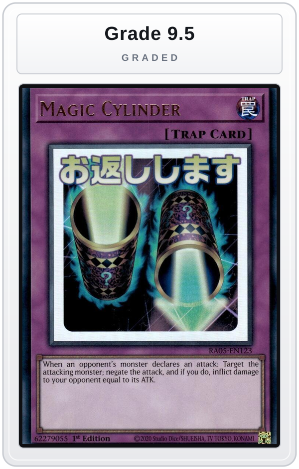 Graded - Magic Cylinder — Grade 9.5 graded overlay