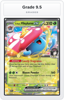 Graded - Erika's Vileplume ex — Grade 9.5 graded overlay